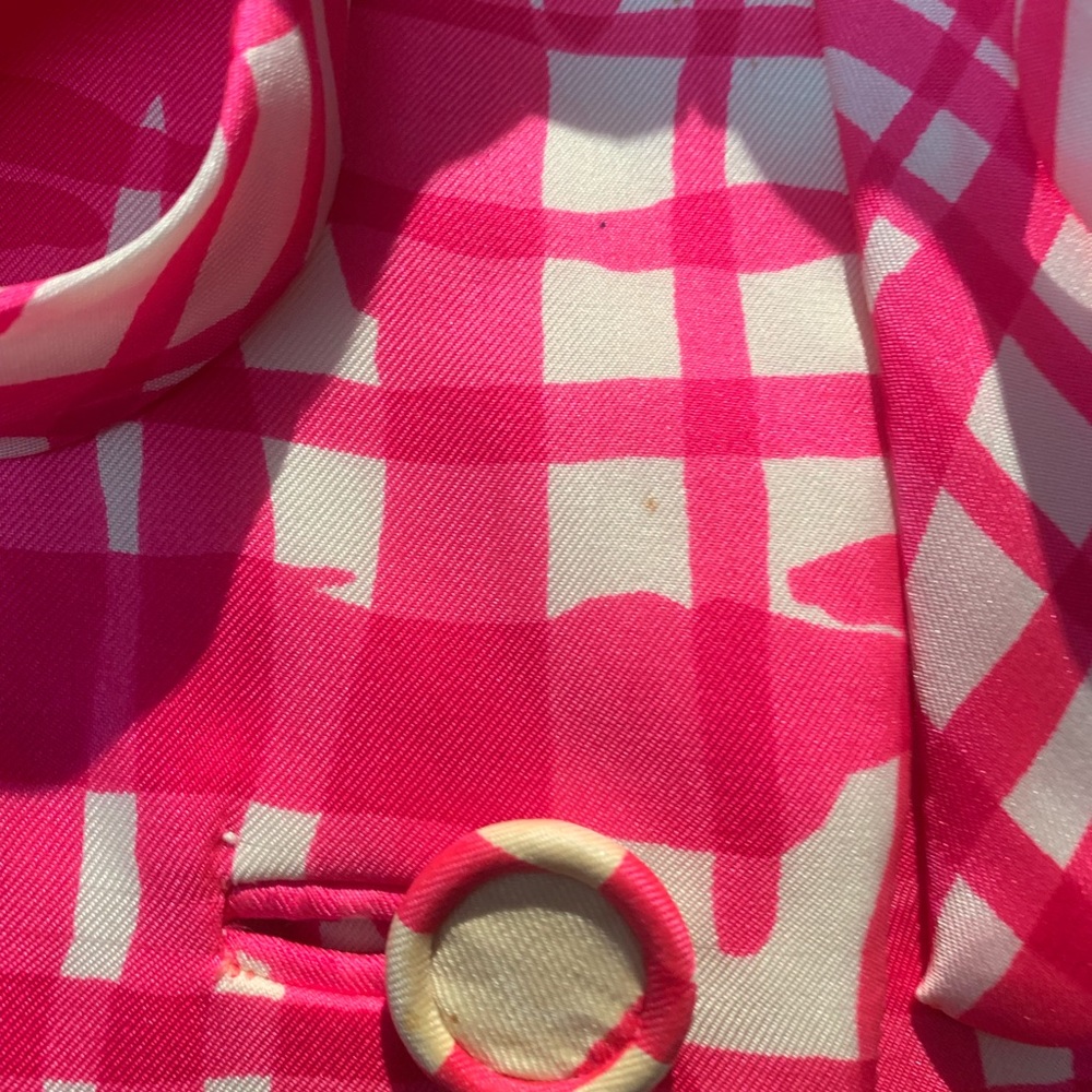 Pink and white vintage blouse - Picture 4 of 6